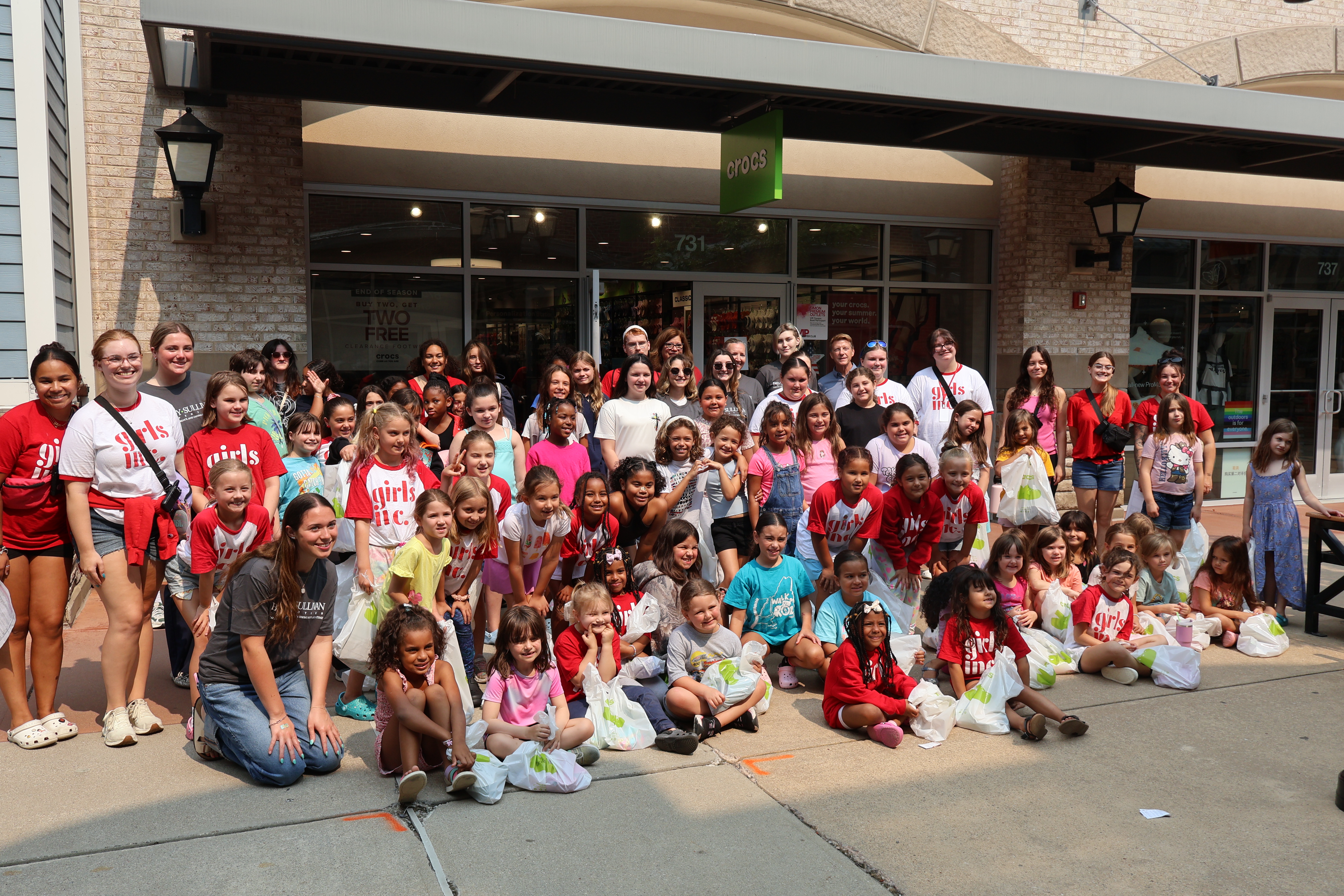 More than 150 Girls from Girls Inc. of New Hampshire Received New Crocs Courtesy of Local Business